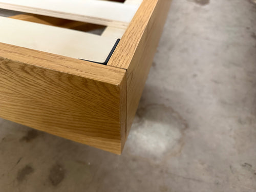 Basi King Bed Frame - Oak