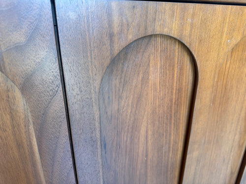 Prima 55.5" Media Unit - Walnut