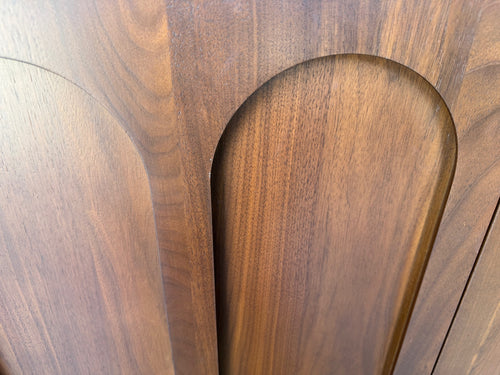 Prima 55.5" Media Unit - Walnut