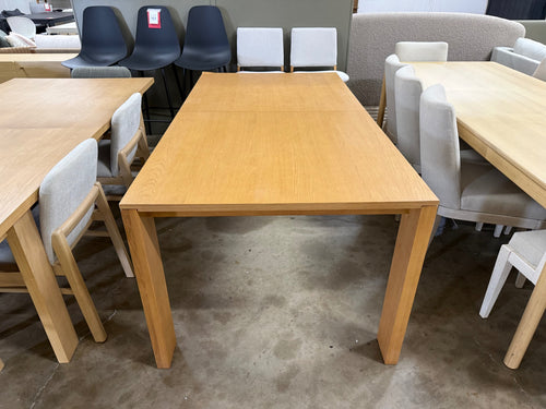 CLEARANCE Dako 76.75" - 116" Extendable Dining Table - Natural Oak