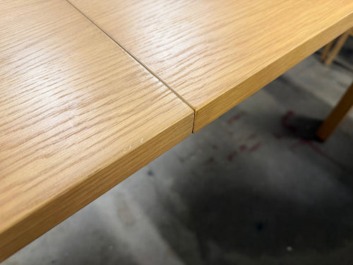CLEARANCE Dako 76.75" - 116" Extendable Dining Table - Natural Oak