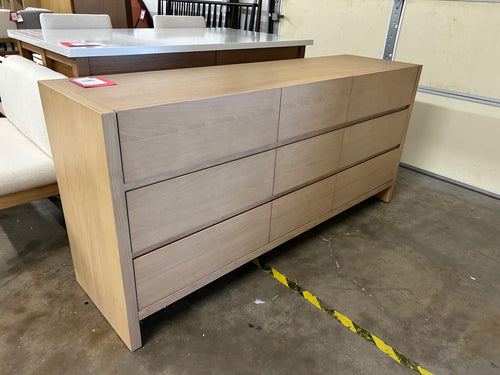 Leif 9-Drawer Triple Dresser - White Oak