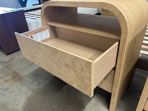 Pair of Castlery Crescent 2-Drawer Nightstands