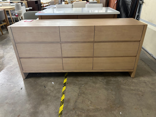 Leif 9-Drawer Triple Dresser - White Oak