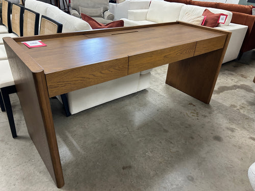 Torme 70" Desk - Smoked Oak