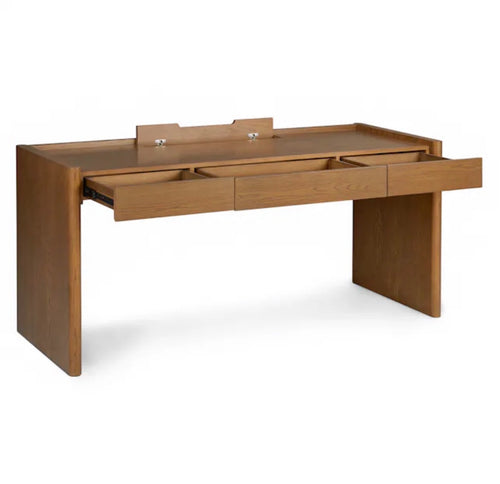 Torme 70" Desk - Smoked Oak