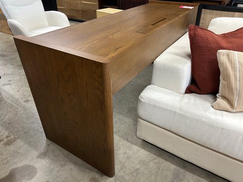 Torme 70" Desk - Smoked Oak