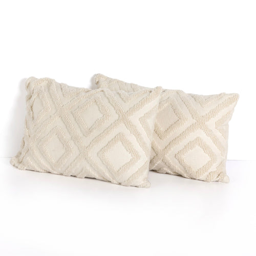 Four Hands Playa Diamond Pillow Set