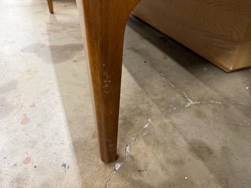 Rosin 56.75" Right Corner Banquette - Smoked Oak And Welsh Green