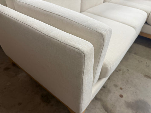 Ceni 88" Corner Sectional - Buckler Ivory