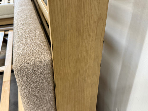 Basi King Bed Frame - White Oak