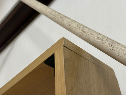 Basi King Bed Frame - White Oak