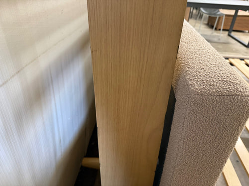 Basi King Bed Frame - White Oak