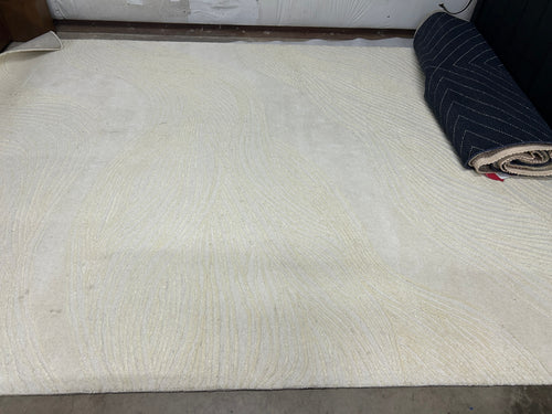 Sno 9 X 12 Wool Rug - Ivory