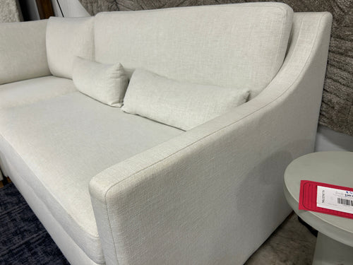 Interior Define Ella 3-Piece 4-Seat Corner Sectional- Sea Salt Performance Linen