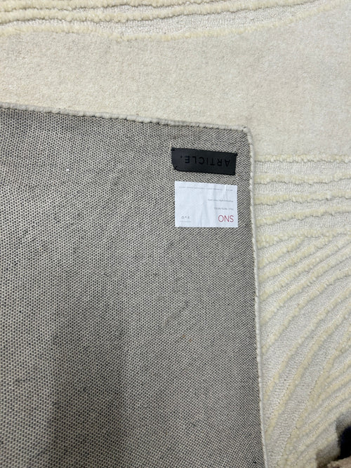 Sno 9 X 12 Wool Rug - Ivory