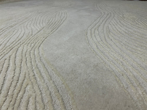 Sno 9 X 12 Wool Rug - Ivory