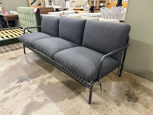 Sarek 89" Outdoor Sofa - Sunbrella® Onyx