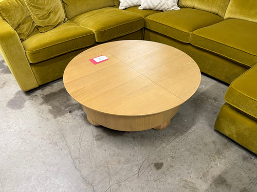 Sigrid 42.5" Storage Coffee Table - White Oak