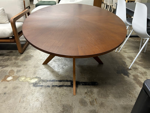 Conan 75" Oval Dining Table - Walnut