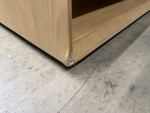 Suri 44" Square Coffee Table - White Oak