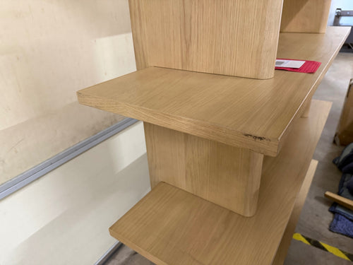 Torme 48" Bookcase, Tall - White Oak