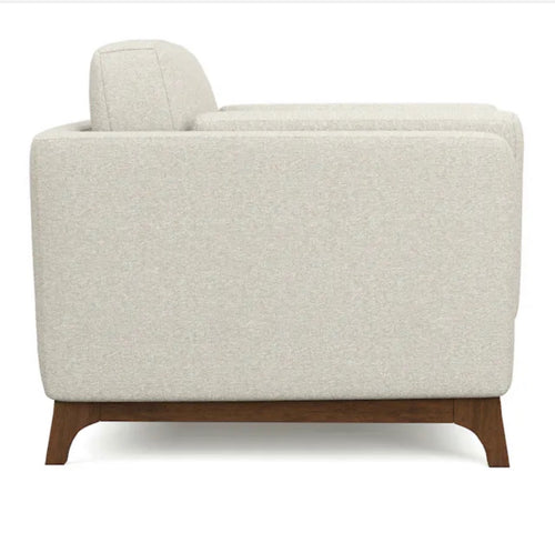 Pair of Ceni 39" Lounge Chairs - Chalk Gray