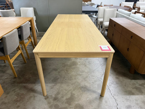 Heidi 78" - 97.5" Extendable Dining Table - White Oak