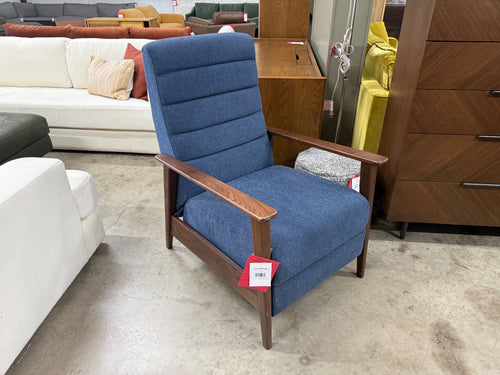 Ellow 28.5" Reclining Lounge Chair - Lennox Blue