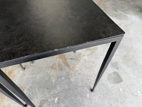 Four Hands Dalston Nesting End Tables - Raw Black