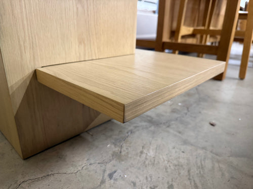 Torme 48" Bookcase, Tall - White Oak