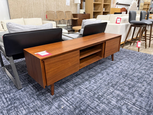 Seno 63" Low Media Unit - Walnut