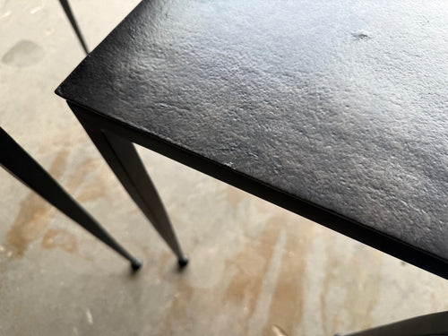 Four Hands Dalston Nesting End Tables - Raw Black