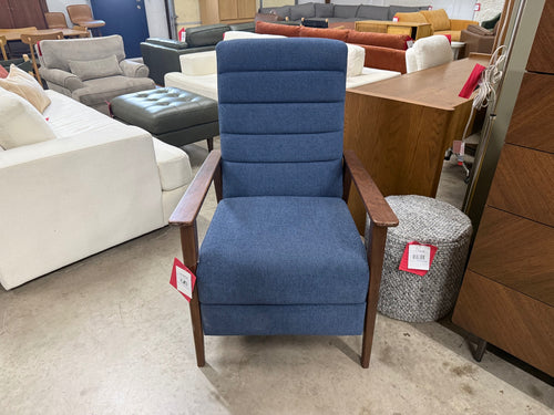 Ellow 28.5" Reclining Lounge Chair - Lennox Blue