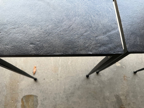 Four Hands Dalston Nesting End Tables - Raw Black