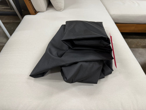 Lubek 69.25" Outdoor Left Chaise Cover - Black