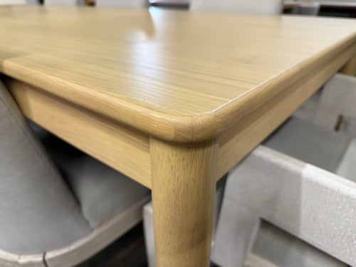 Heidi 78" - 97.5" Extendable Dining Table - White Oak