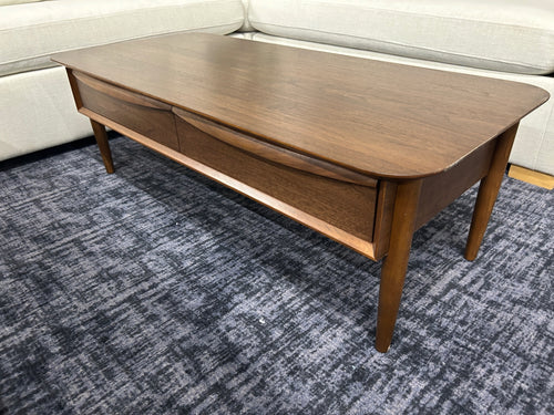 Lenia 46" Storage Coffee Table - Walnut