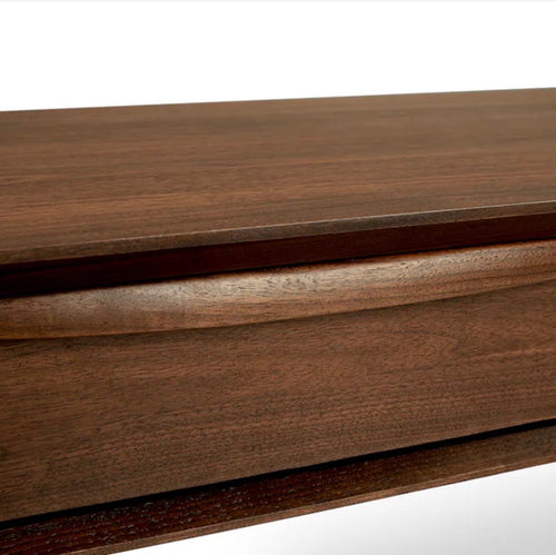 Lenia 46" Storage Coffee Table - Walnut