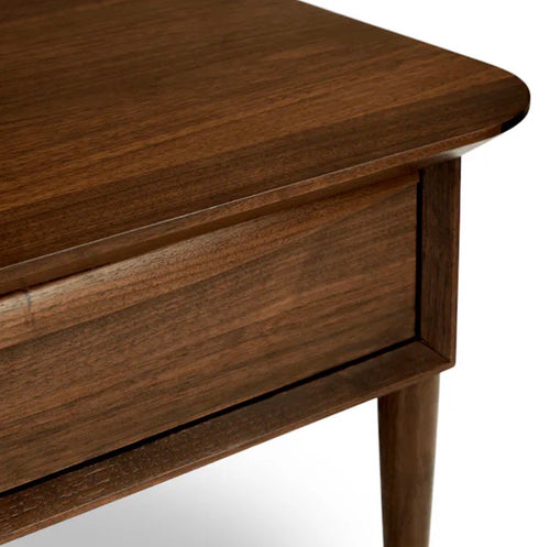 Lenia 46" Storage Coffee Table - Walnut