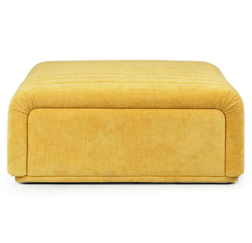 Sefto 39.5" Ottoman - Marigold Yellow