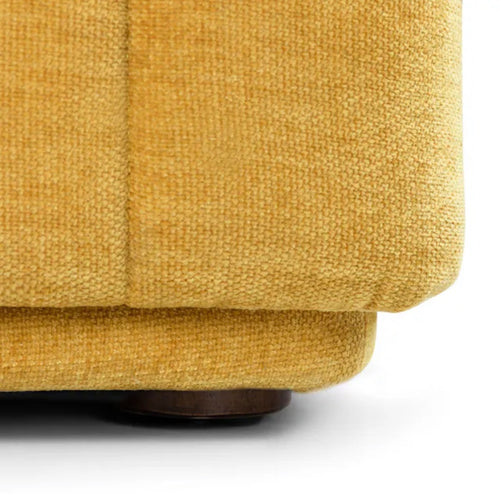 Sefto 39.5" Ottoman - Marigold Yellow