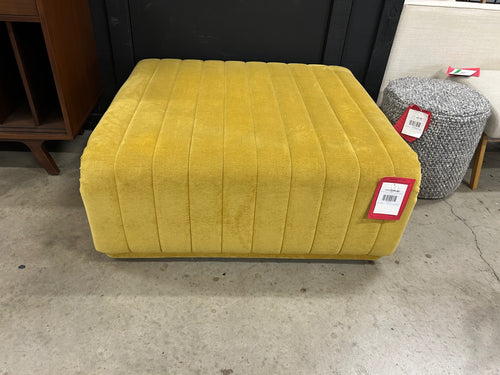 Sefto 39.5" Ottoman - Marigold Yellow