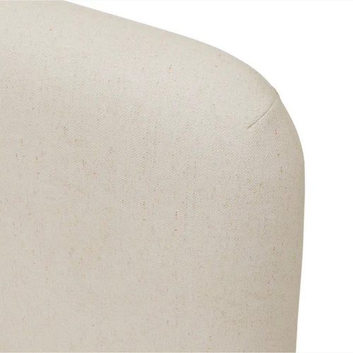Rosin King Upholstered Bed - Natural Oak And Sand Ivory