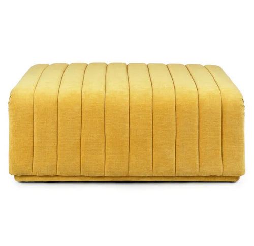 Sefto 39.5" Ottoman - Marigold Yellow
