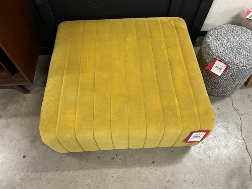 Sefto 39.5" Ottoman - Marigold Yellow
