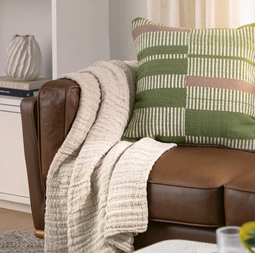 Timber 90" Leather Sofa - Charme Chocolat