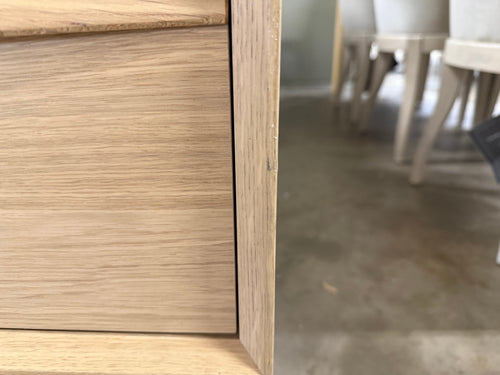 Lenia 6-Drawer Double Dresser - White Oak