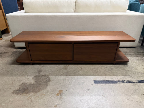 Judith 63" Low Media Unit - Walnut