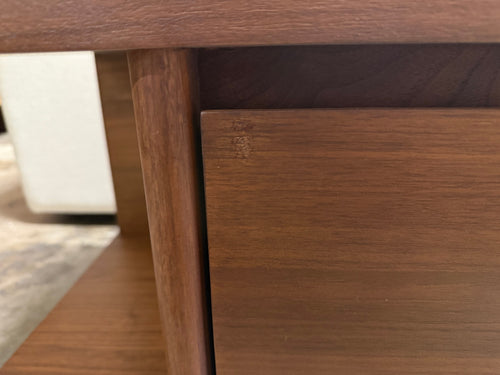 Judith 63" Low Media Unit - Walnut